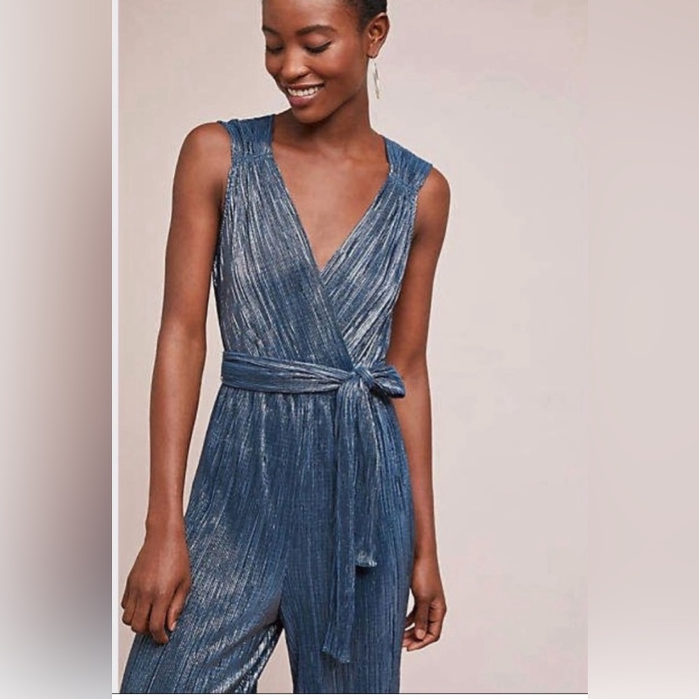 Vanessa Virginia by Anthropologie Wide Leg Bodysuit